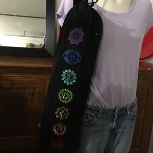 Yoga Mat w/Chakra Carrying Case ~ NWT
